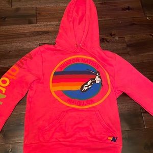 Aviator nation amazing red color, so comfortable and fits so great.